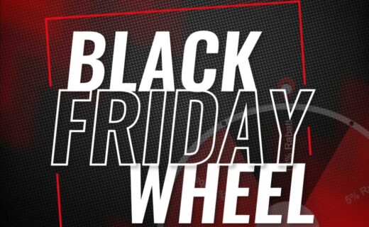 Nur heute: Black-Friday-Glücksrad im Fanshop